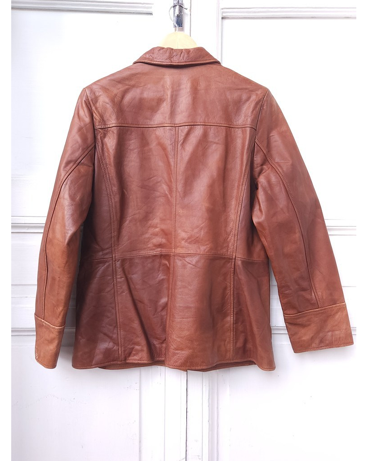 Chaqueta vintage leather MOSSIMO talla M MUJER 