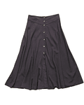 Falda midi vintage negra ECOTE talla XS-S