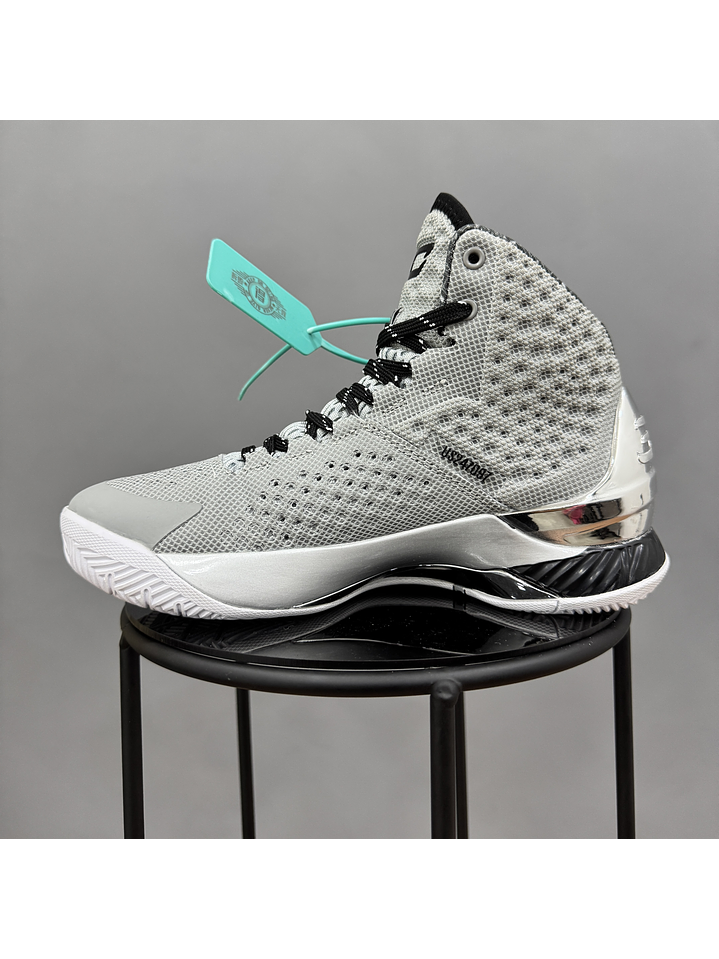 Under Armour Curry 1 Metallic 3