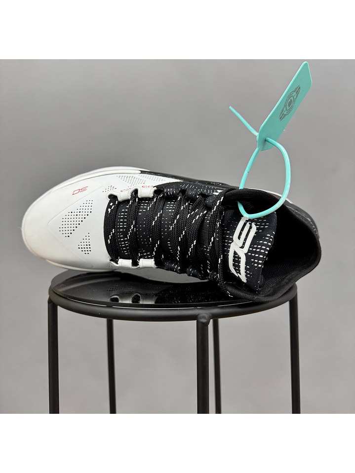 Under Armour Curry 2 Black White  3