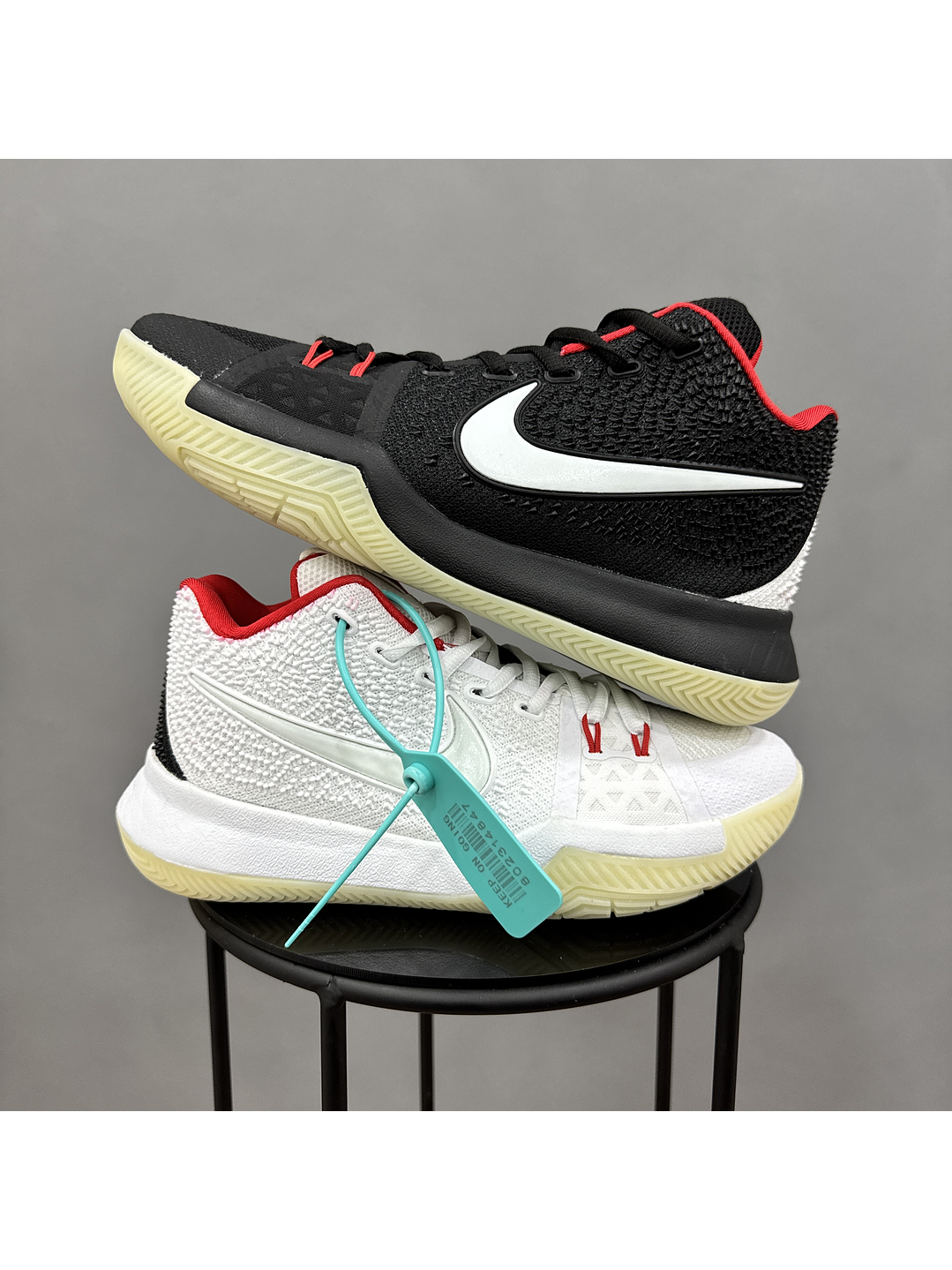 Nike Kyrie 3 Black White  1