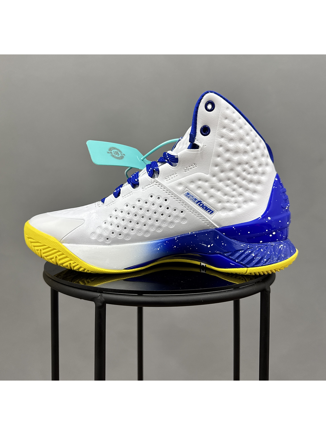 Under Armour Curry 1 White Blue 4