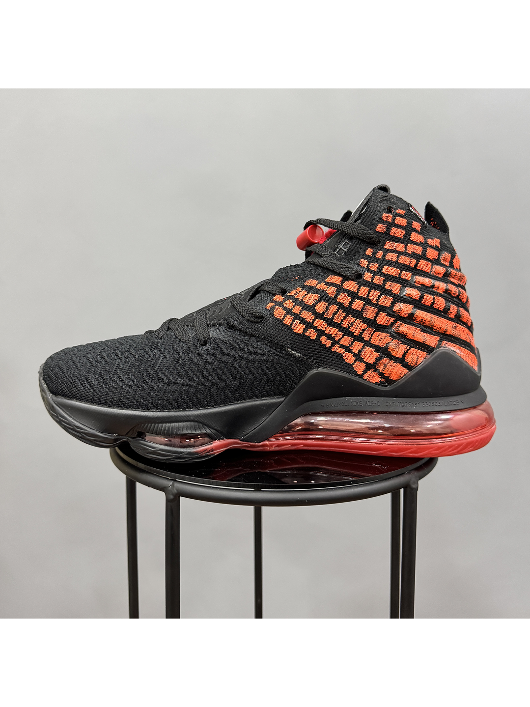 Nike Lebron 17 Black Red 2