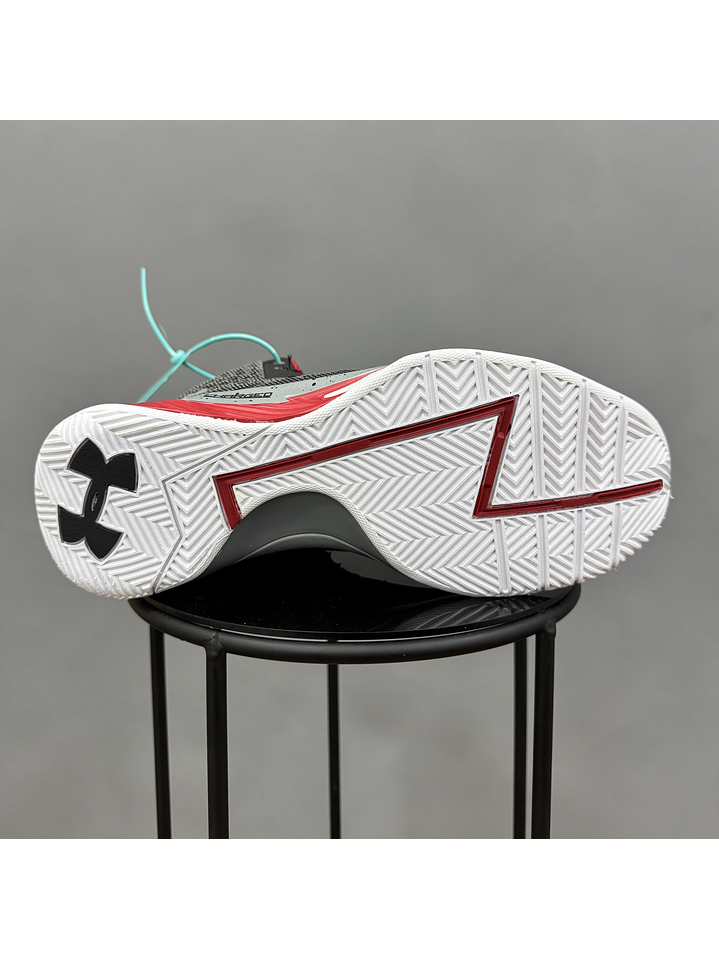 Under Armour Curry 1 Grey Red 2