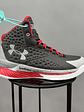 Under Armour Curry 1 Grey Red - Miniatura 1