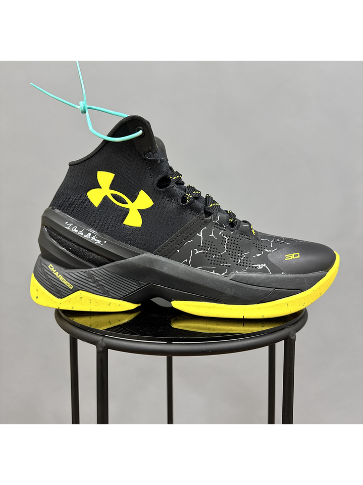 Under Armour Curry 2 Black Yellow  1