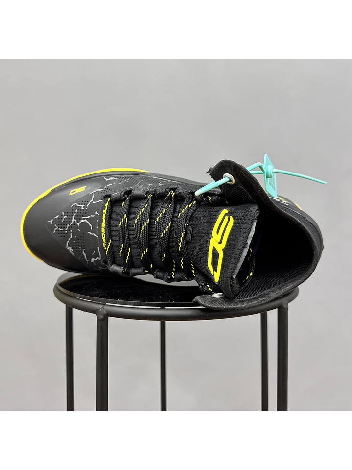 Under Armour Curry 2 Black Yellow  4