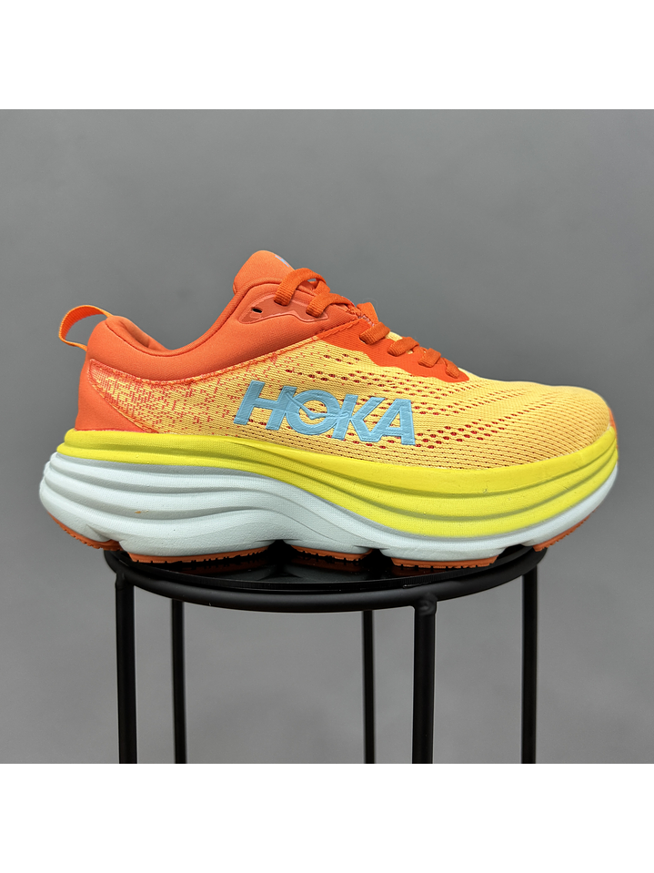 Hoka Bondi 8 Naranja 1