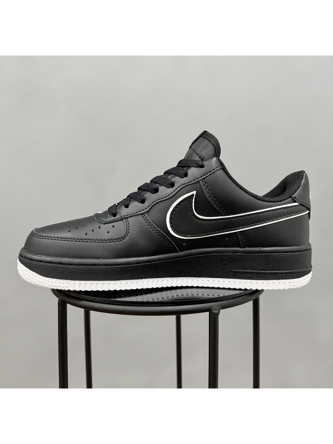 Nike Af1 Black White 3