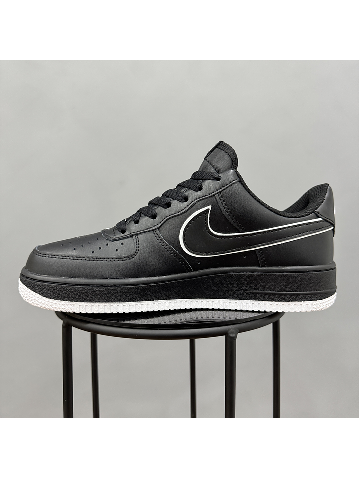 Nike Af1 Black White 3