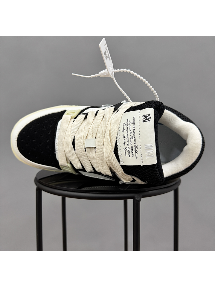 Amiri Ma-1 White Black 4