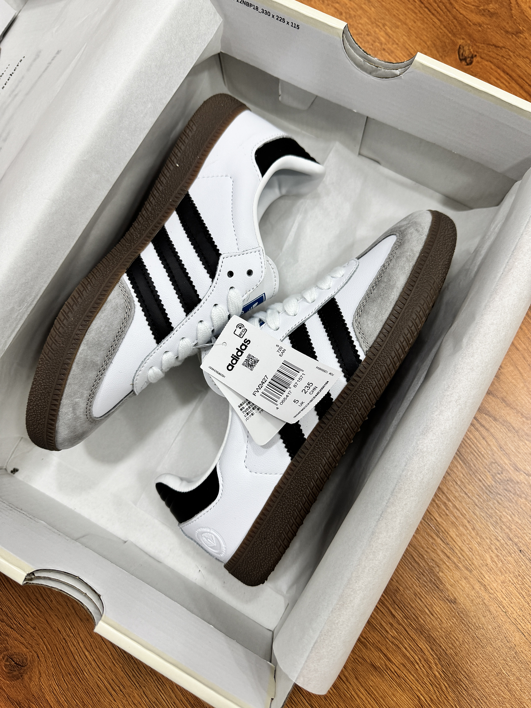 Adidas Samba Classic White 1