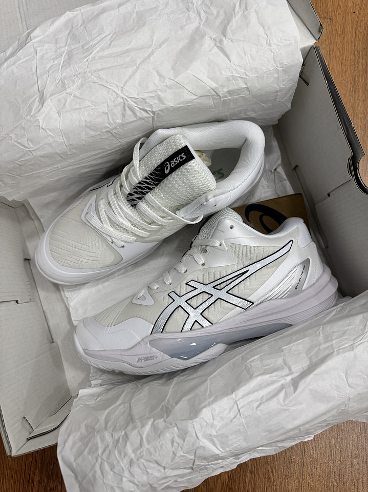 Asics Sky 3 Blanco Gris  4