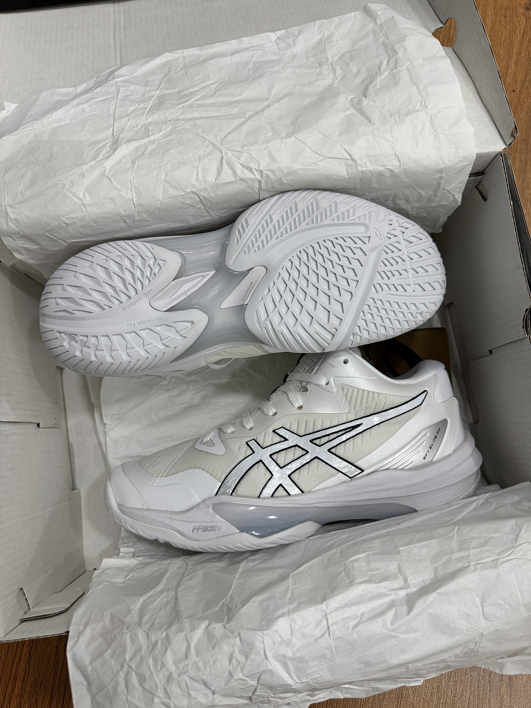 Asics Sky 3 Blanco Gris  3