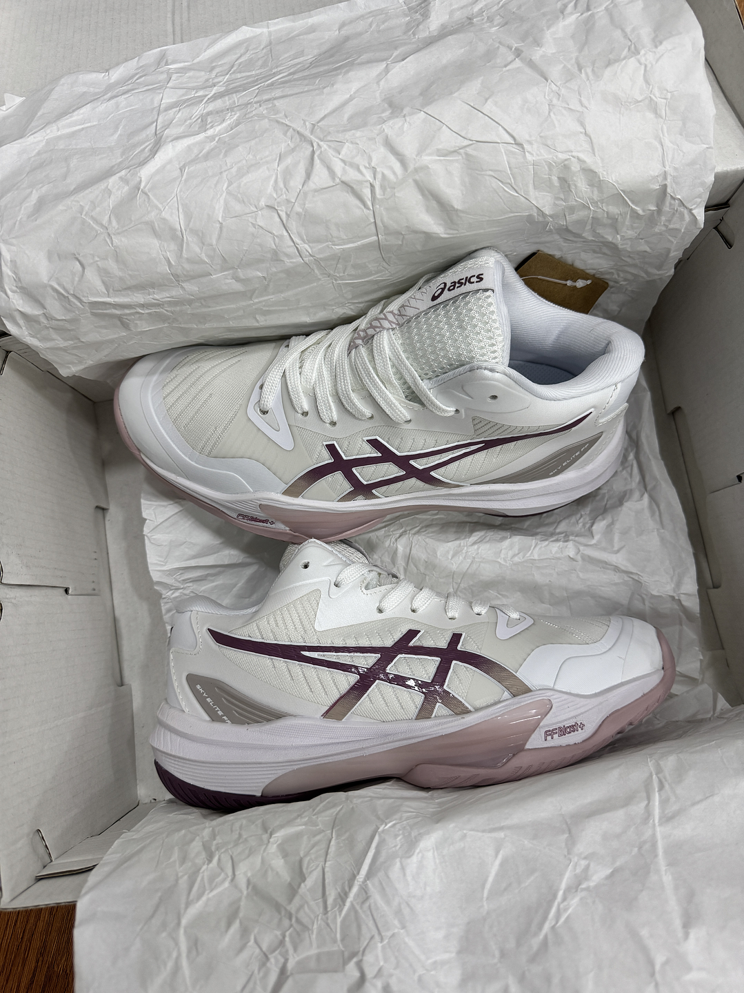 Asics Sky 3 Low Blanco Rosa 2