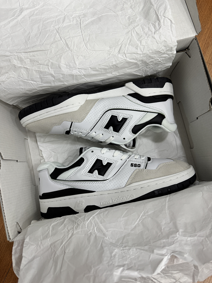 New Balance 550 White Black 3