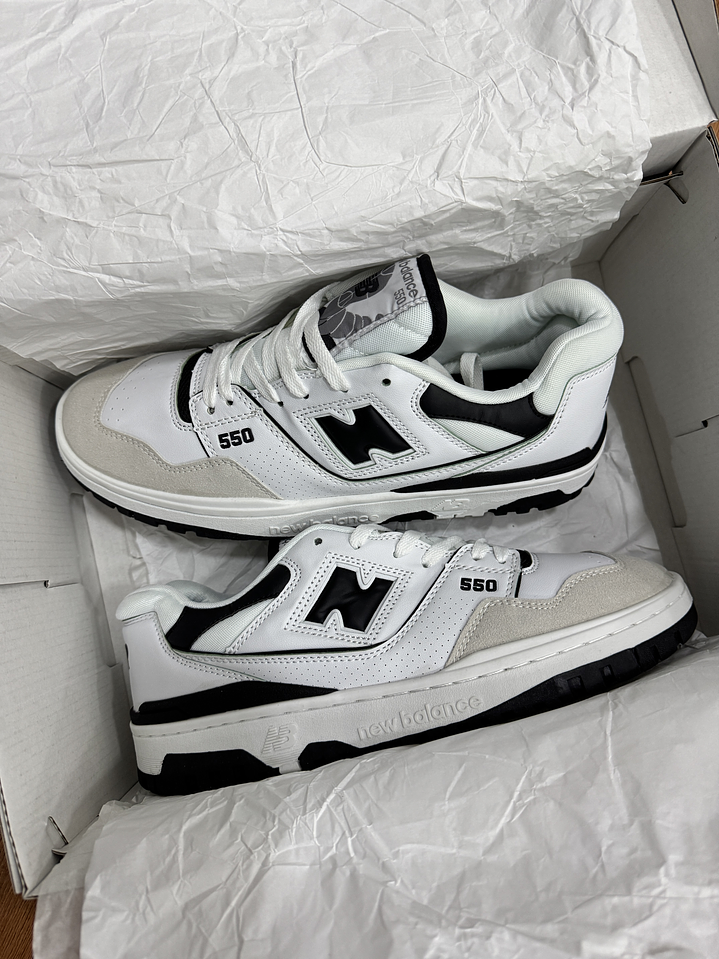 New Balance 550 White Black 2