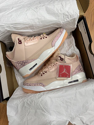 Jordan Retro 3 San Valentín