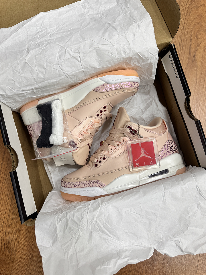 Jordan Retro 3 San Valentín 2