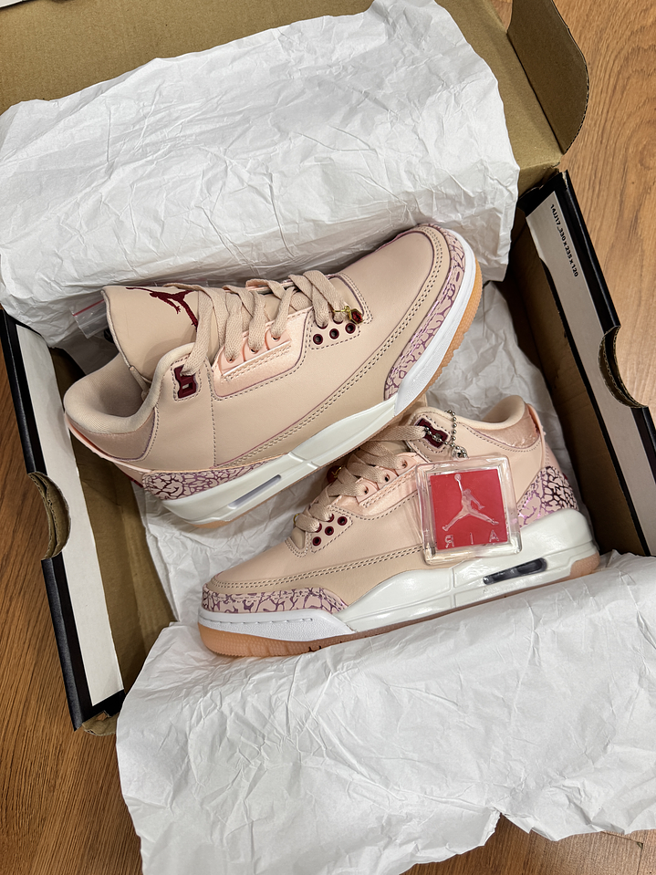 Jordan Retro 3 San Valentín 3