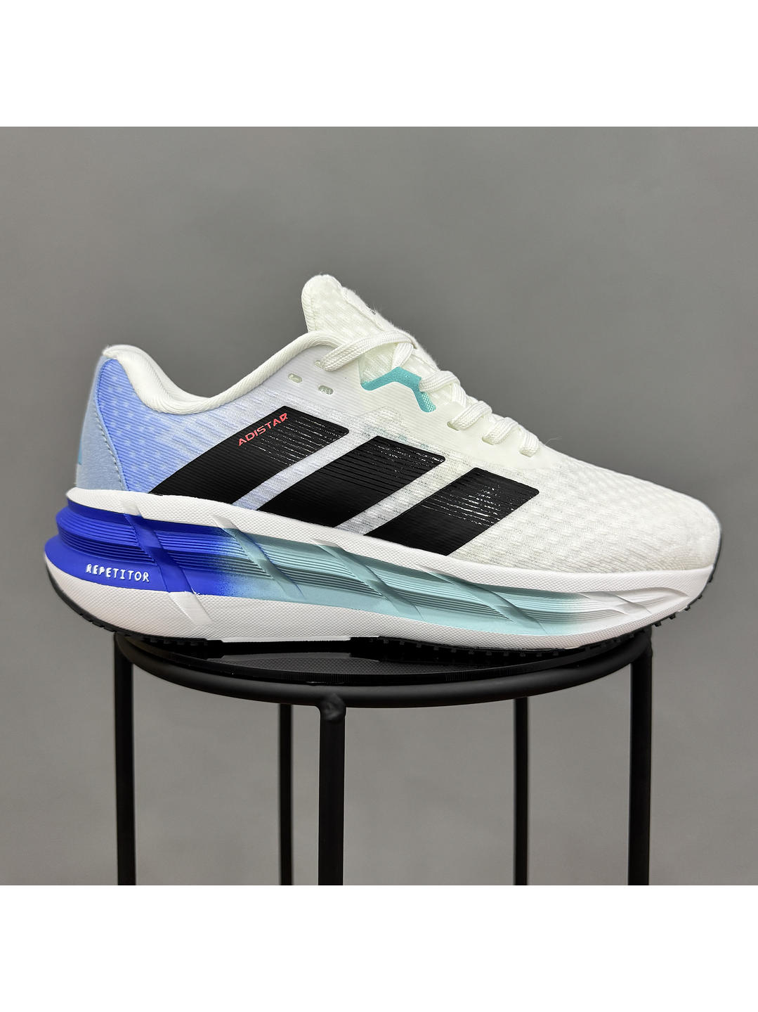 Adidas Adistar 3 Blanco Azul 1