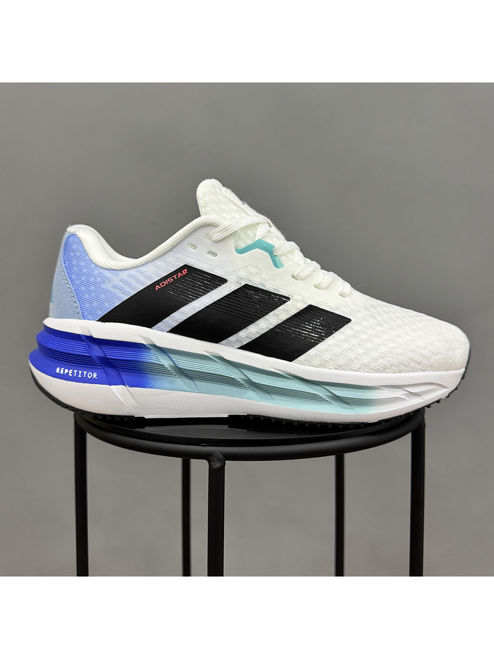 Adidas Adistar 3 Blanco Azul 1