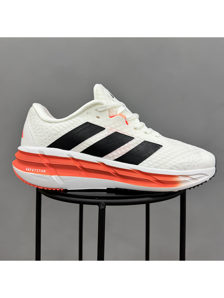 Adidas Adistar 3 Blanco Naranja 1