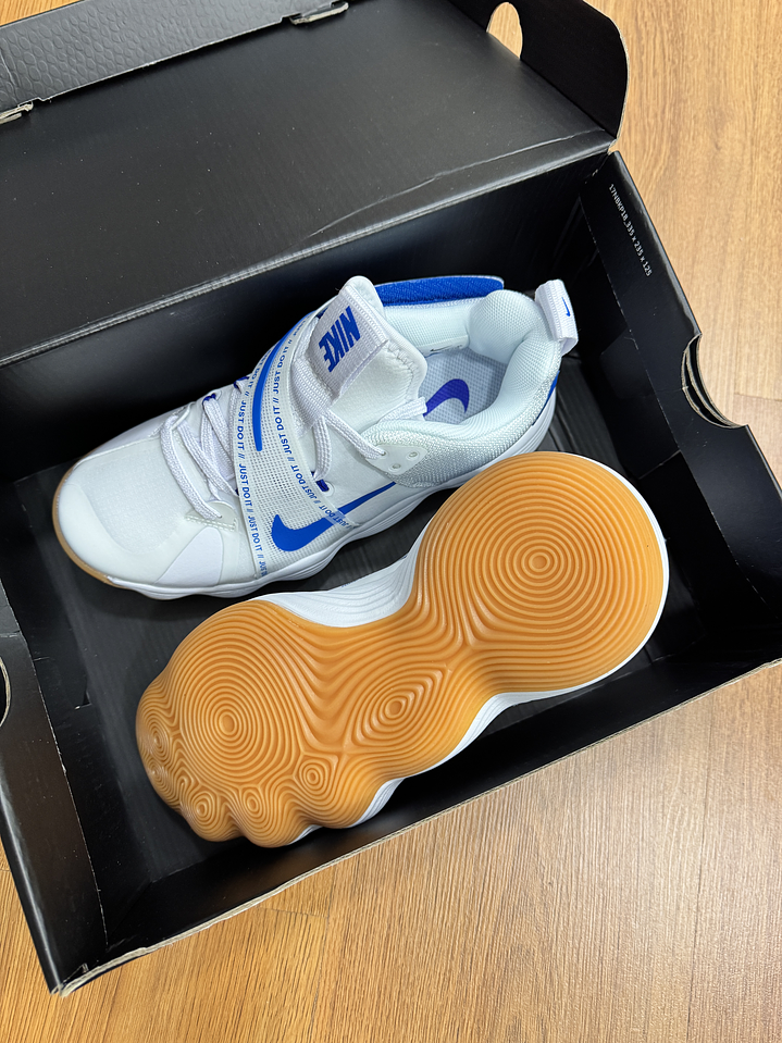 Nike Hyperset Blanco Azul 3