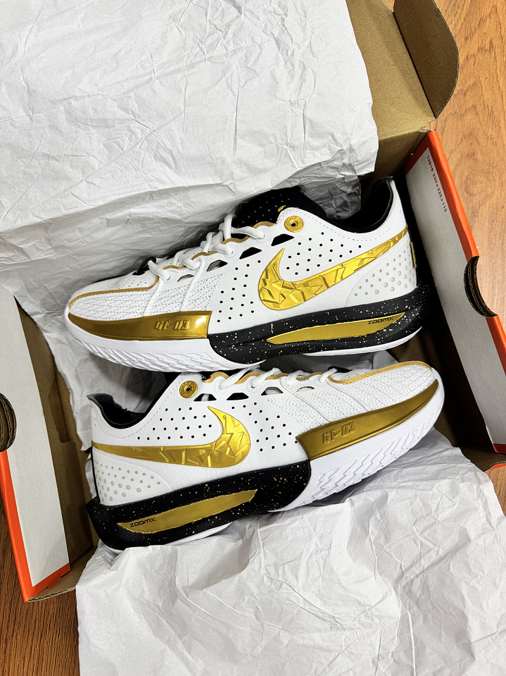 Nike GT Cut 3 White Gold 1