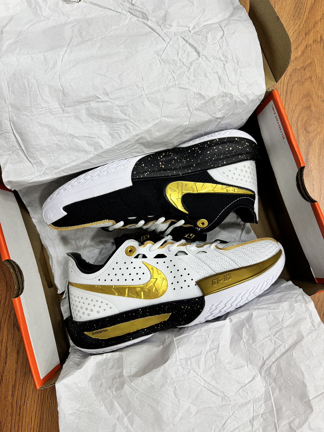 Nike GT Cut 3 White Gold 2