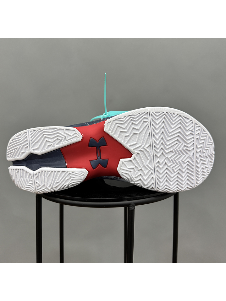 Under Armour Curry 2 White Blue 2