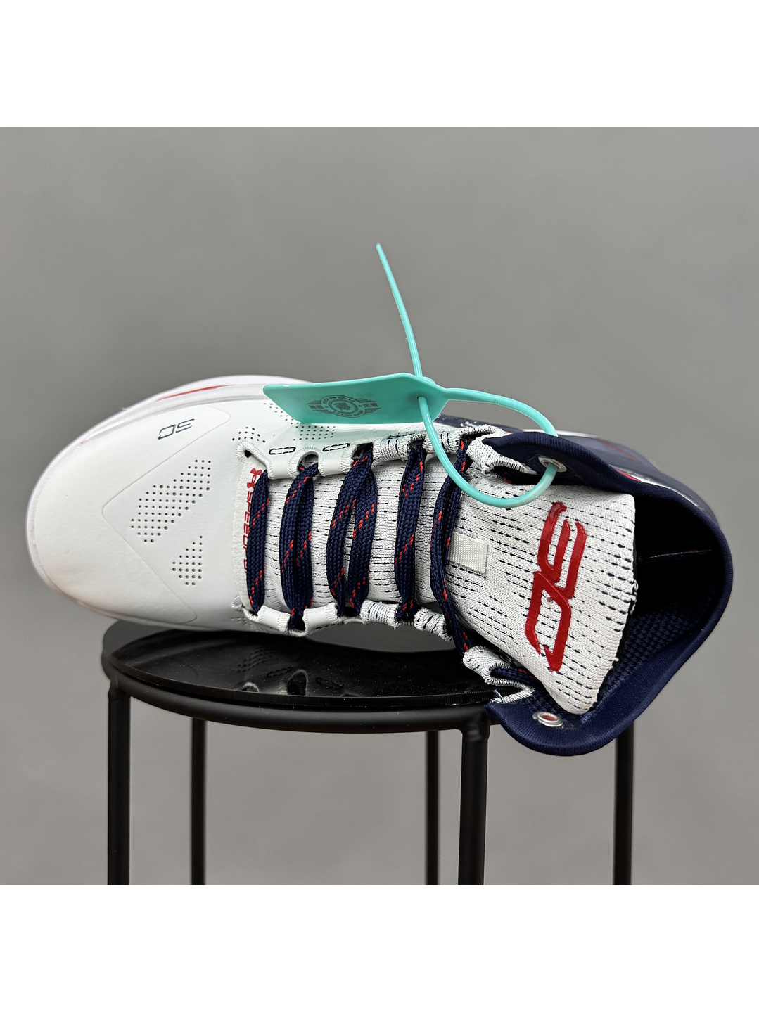 Under Armour Curry 2 White Blue 4