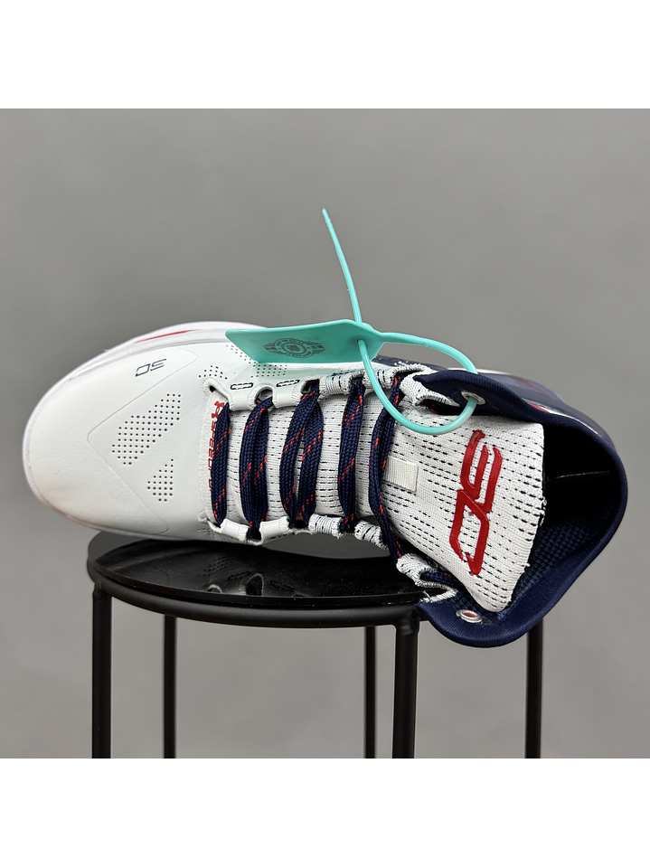 Under Armour Curry 2 White Blue 4