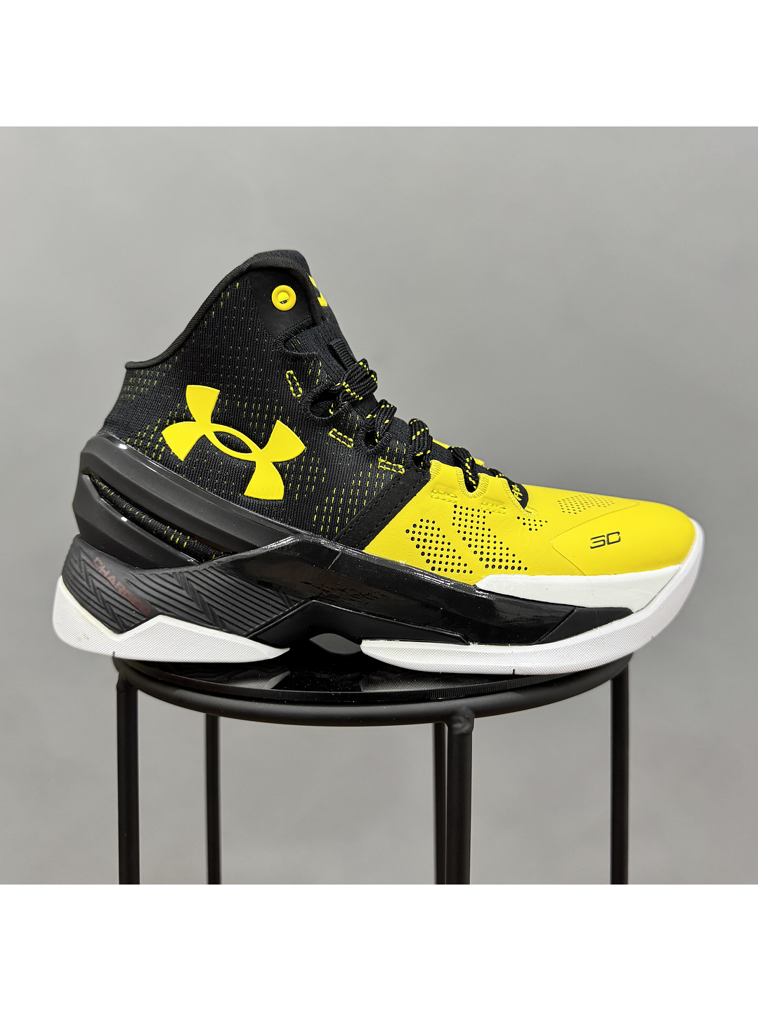Under Armour Curry 2 Black Yellow  1