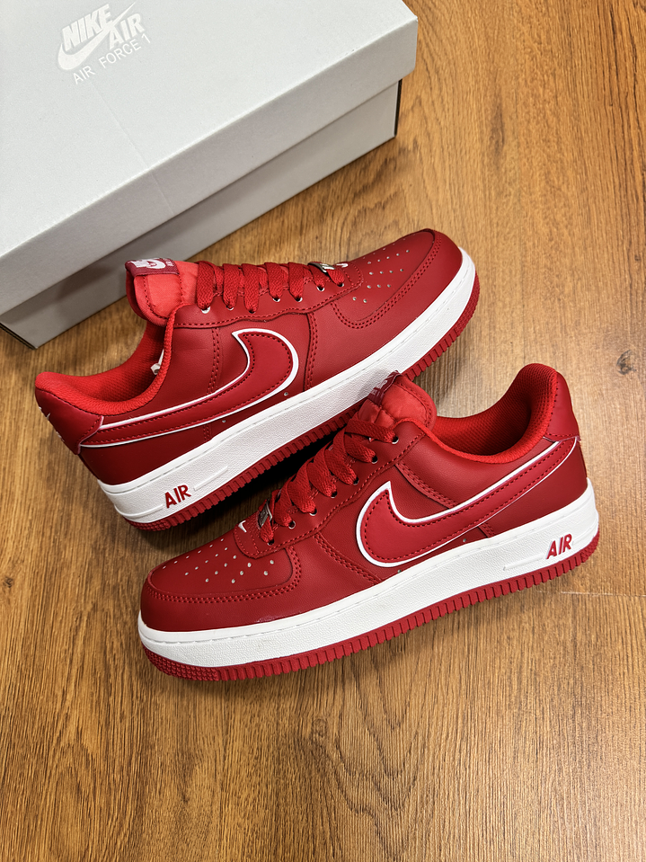 Nike Af1 Red 1