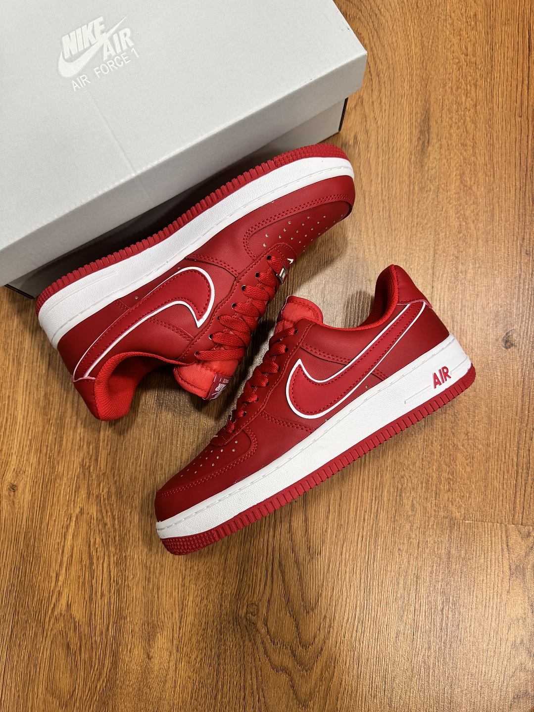 Nike Af1 Red 2