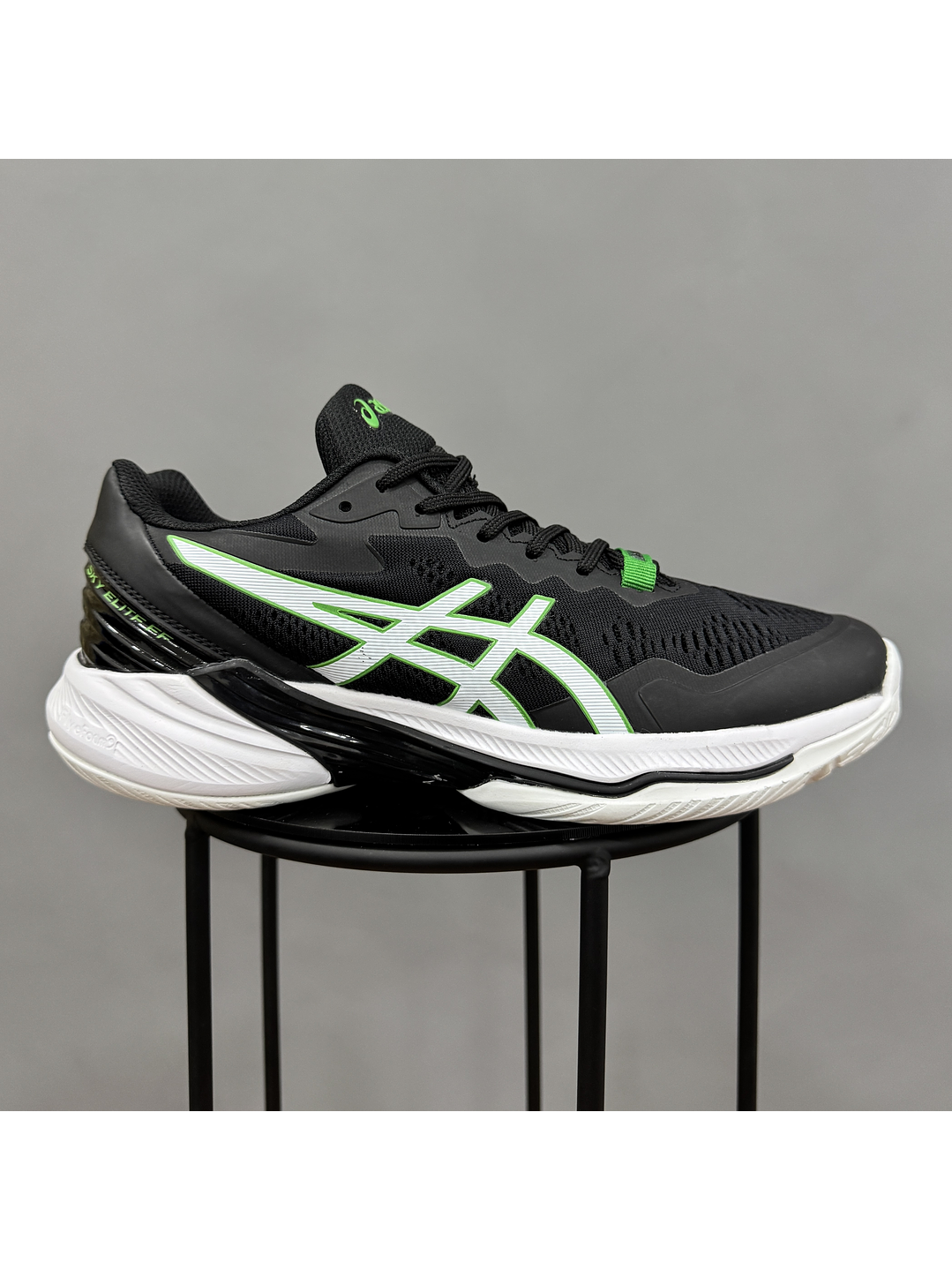 Asics Sky 2 Low Black White Green 1