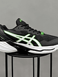 Asics Sky 2 Low Black White Green - Miniatura 1