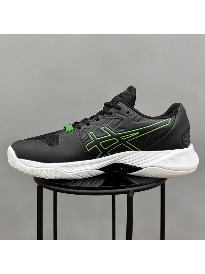 Asics Sky 2 Low Black White Green 3