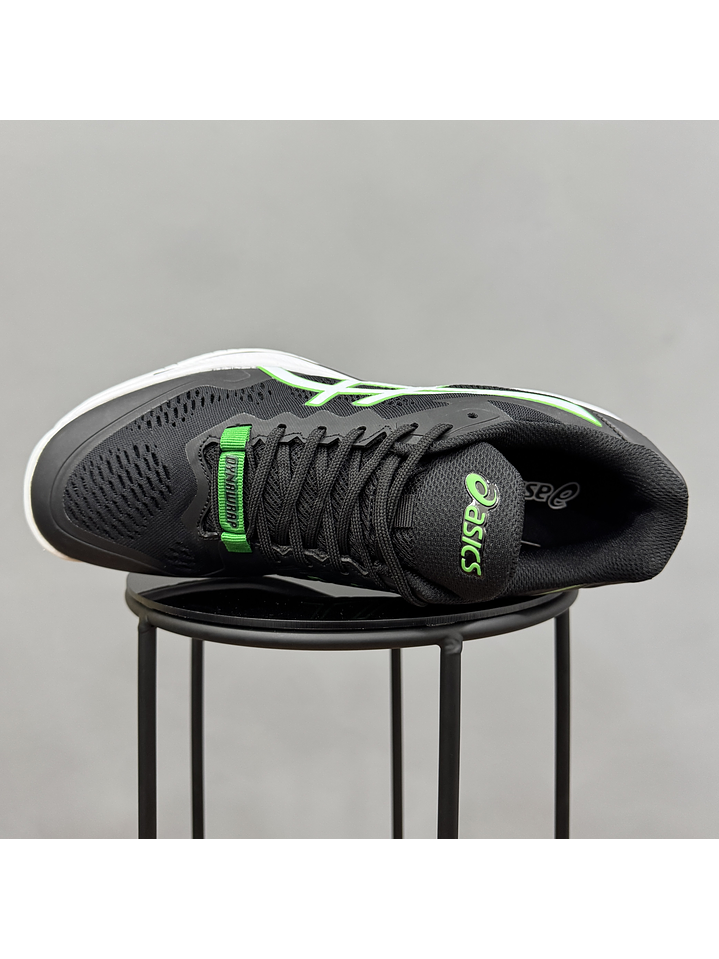 Asics Sky 2 Low Black White Green 4