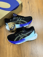 Asics Kayano 30 Black Blue - Miniatura 1