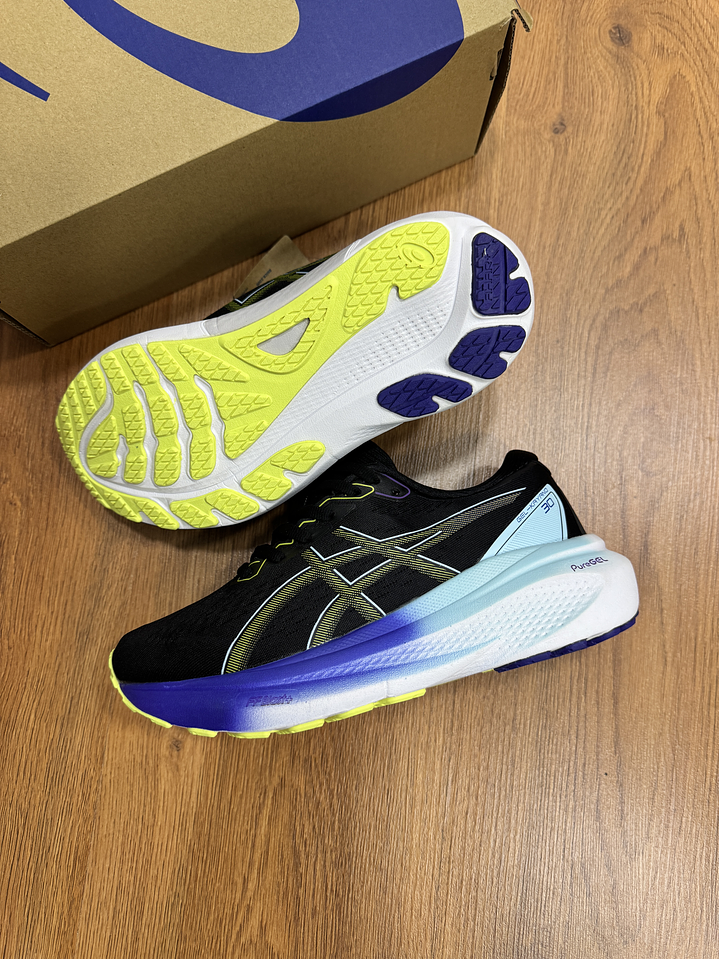 Asics Kayano 30 Black Blue 4