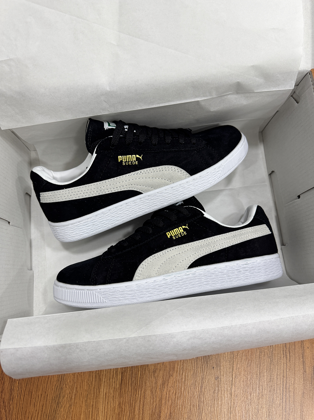 Puma Suede Black Classic  1