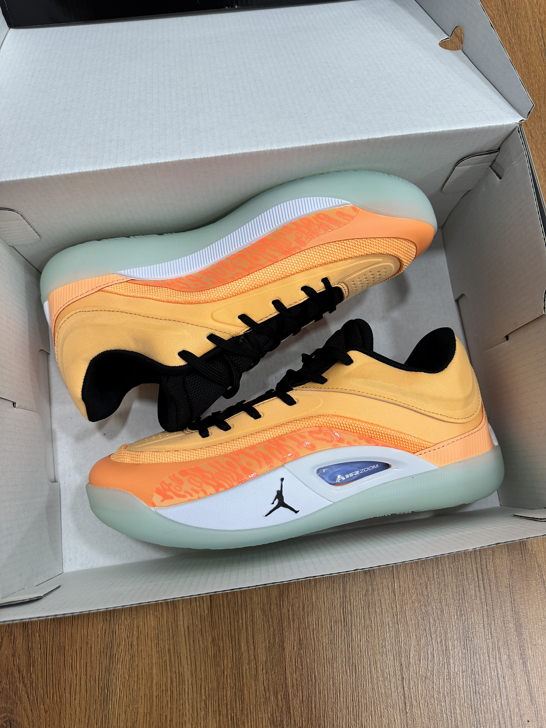 Jordan Zion 4 Peace Cream  2