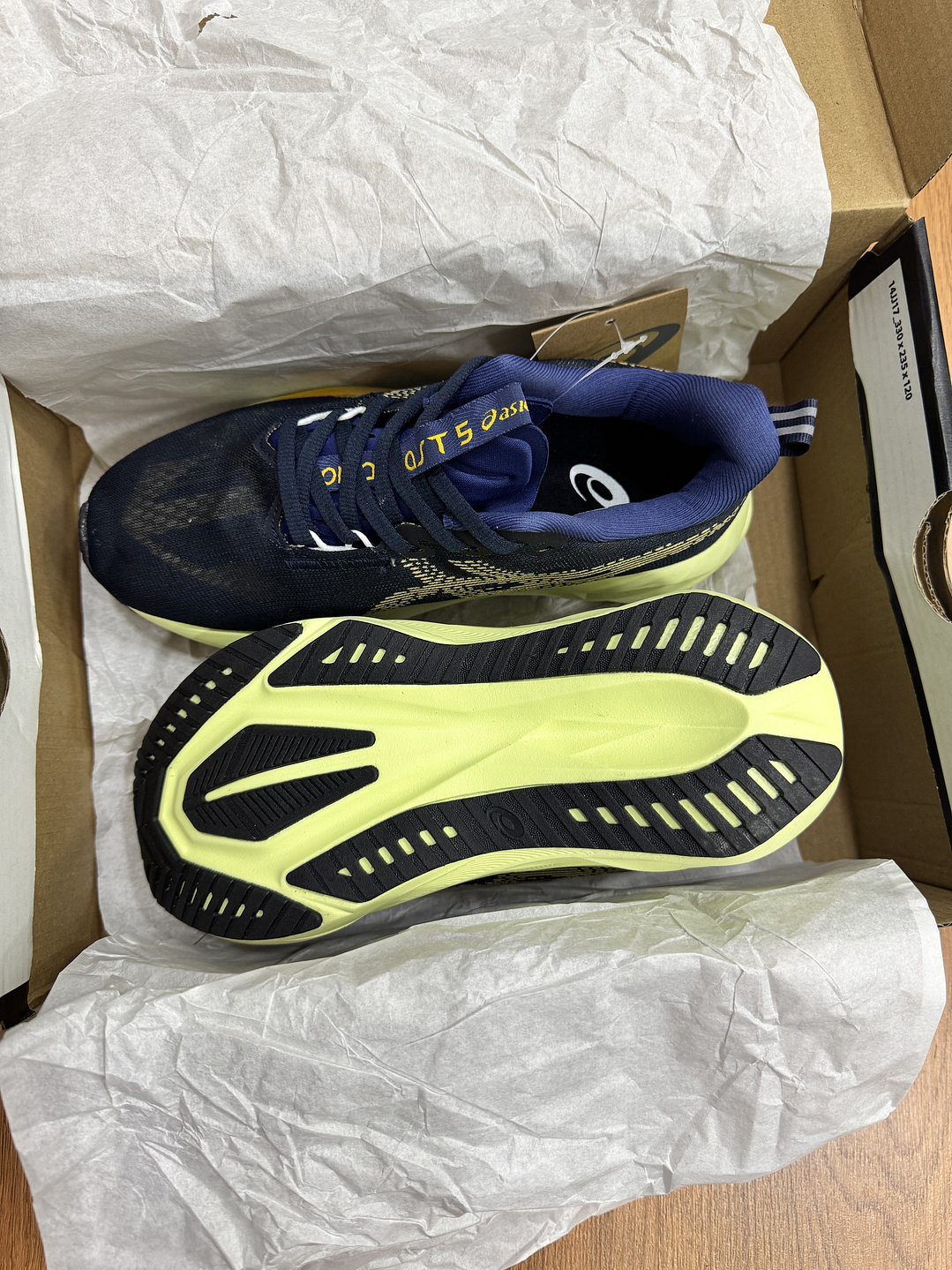 Asics Novablast 5 Dark Blue  3