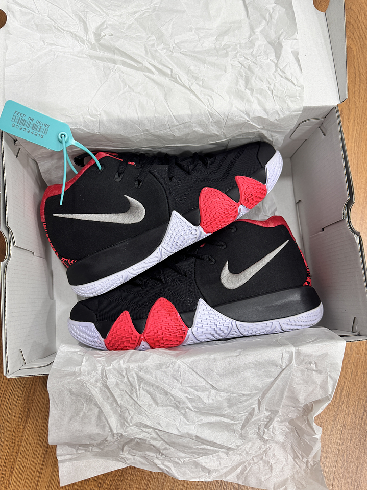 Nike Kyrie 4 Black Red 3