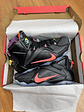 Nike Lebron 12 Black - Miniatura 1