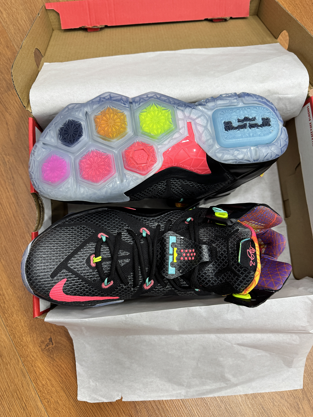 Nike Lebron 12 Black 3