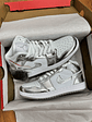 Jordan Retro 1 Mid Metallic Gris  - Miniatura 2