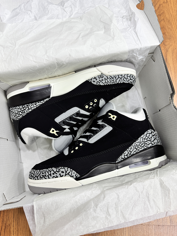 Jordan Retro 3 Off Noir 1